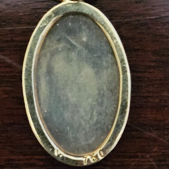 RARE MONICA RICH KOSANN FLORAL SCROLL OVAL 18K CHARM LOCKET PENDANT BRACELET - Picture 2 of 16